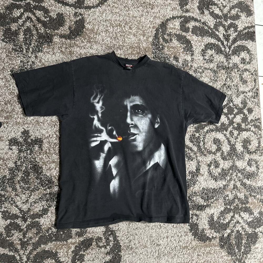Vintage Griffin Active Wear Scarface Tony Montana T-Shirt size 2XL